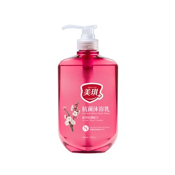 美琪抗菌沐浴乳680ml-杏桃花與蜂蜜