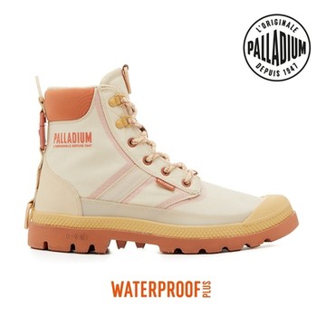 PALLADIUM SPORTCUFF LT+ VPR WP+橘標輕量防水靴/防水鞋/休閒鞋-男鞋/女鞋-淡橘/棕