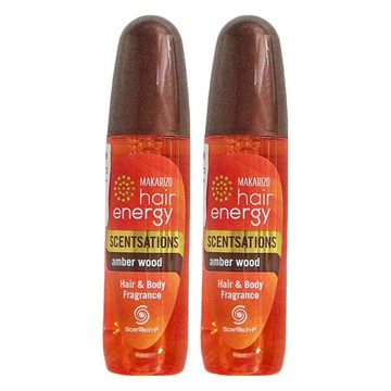 MAKARIZO 清新髮香噴霧 #08 琥珀香氛 髮用身體香氛  100ml  2瓶