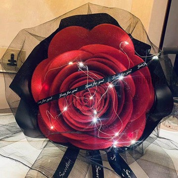 🌟臺灣出貨🌟超大玫瑰花同款成品閨蜜創意新奇特520情人節 送女生生日禮物 假花 仿真花 永生花