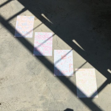 | 臺南文字拼貼系列 | 明信片/共4款