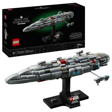 樂高 LEGO 75405 星際大戰 Home One 星際巡洋艦 積木玩具  1盒  灰色