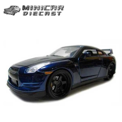 1/24 ワイルドスピード 箱入り ミニカー Brian's Nissan GT-R R35 