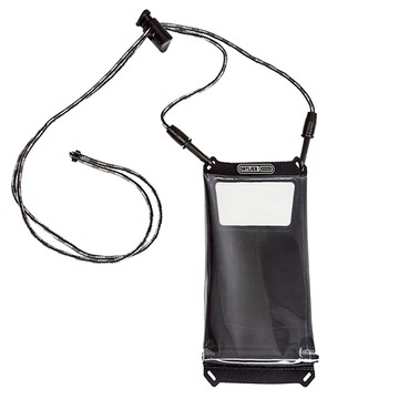 ORTLIEB Safe-It 3C產品防水保護套 M 尼龍PU塗層透明PU膜材質 IP64防水防塵等級  黑透明  1個
