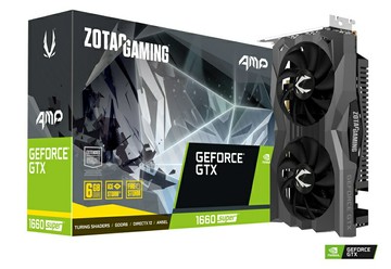 【享最高折300】ZOTAC 索泰 GTX1660 SUPER AMP 顯示卡/ZT-T16620D-10M