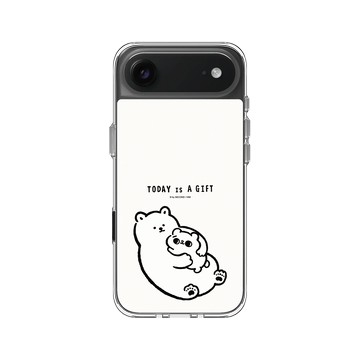 iPhone Air Clear Case（相機按鈕） 透明 - 爽爽貓 Song Song Meow by SECOND - TODAY is A GIFT