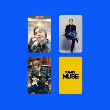 ⭐韓國代購正版預售⭐BTS防彈少年JIMIN個人SOLO卡MUSE專輯樸智旻收藏小卡周邊明信片