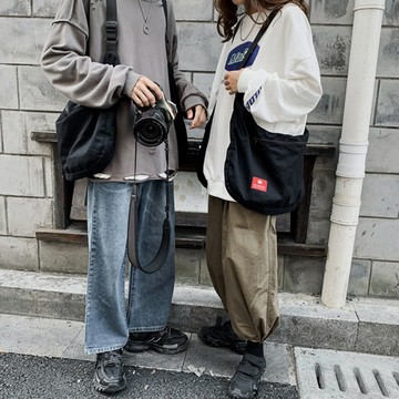 【CS22】潮流工裝2WAY背心斜背包
