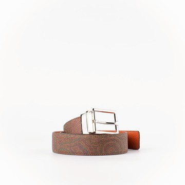 Etro Reversible Orange Belt