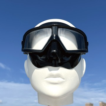 ButterFly Fish 蝴蝶魚 輕無感防霧潛水面鏡 輕量舒適 高清 附收納盒  黑色  均碼