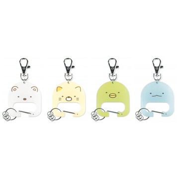 耀您館★日本限定San-X角落生物鑰匙圈SG-55215白熊貓咪蜥蝪企鵝T'S角落小夥伴FACTORY鑰匙扣吊飾牆角生物【APP下單點數4倍送】