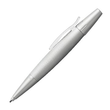 【FABER-CASTELL】輝柏 E-MOTION pure Silver 純銀系列 1.4mm 自動鉛筆 / 支 138676｜領券最高折$220