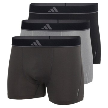 adidas 愛迪達 男款 平口內褲 3件組 4AM014-907  混合顏色  M