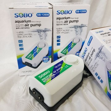 P老闆水族~SOBO 松寶SB-12000 靜音可調打氣機 打氣機 幫浦
