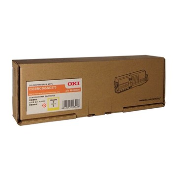 OKI 46490609原廠黃色碳粉匣 適用:OKI C532/MC573