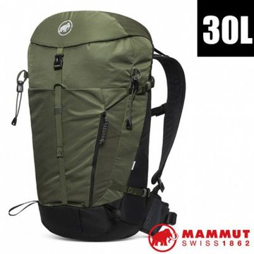 【MAMMUT 長毛象】 Lithium 輕量登山健行背包 30L/ 2530-03152-40294 深沼澤綠/黑