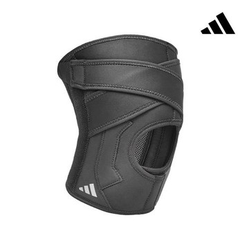 adidas愛迪達 可調式綁帶護膝 (S-XL)