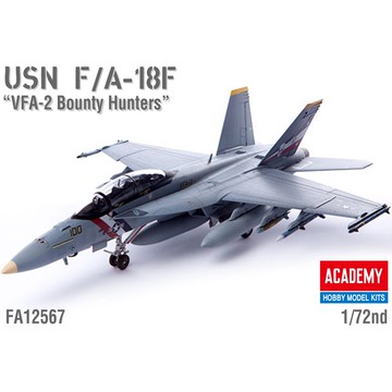 【W先生】Academy 愛德美 1/72 USN F/A-18F 超級大黃蜂戰鬥攻擊機 組裝模型 FA12567