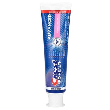 Crest, Pro-Health Advanced，含氟牙膏，敏感舒緩，5.1 盎司（144 克）