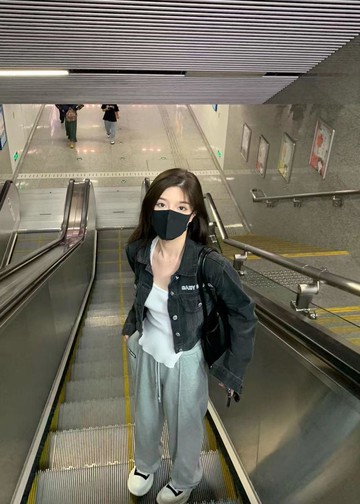 短款外套牛仔外套黑灰經典牛仔服polo百搭顯瘦甜辣露腰顯瘦新款