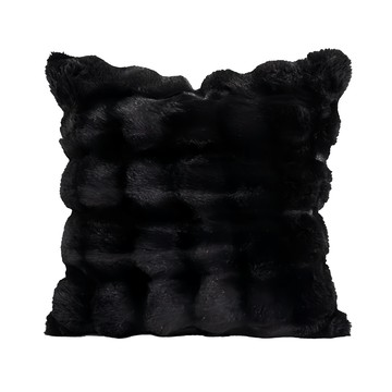 KUIBAO 快豹生活 Leetov現代簡約抱枕 不含芯僅有皮套  45 x 45cm  泡泡枕 黑色