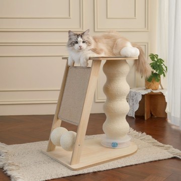 【喵仙兒】登高高劍麻爬梯貓跳台