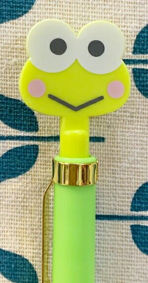 【震撼精品百貨】KeroKeroKeroppi 大眼蛙 日本製造型原子筆-大頭扁*38448 震撼日式精品百貨