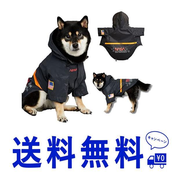 黒_2XL REEYAM 犬レインコート ドッグウェア 犬の服 犬用合羽 小型犬