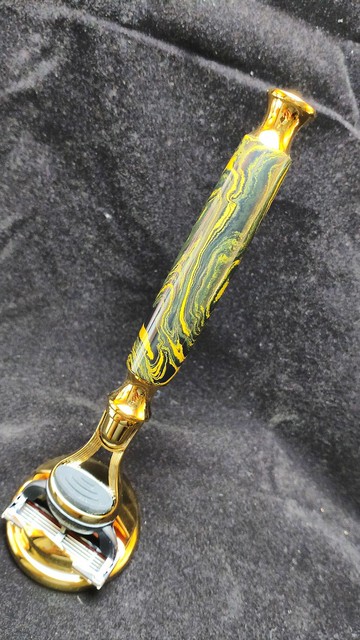 德國硬橡膠-刮鬍刀-吉列Gillette五刀片