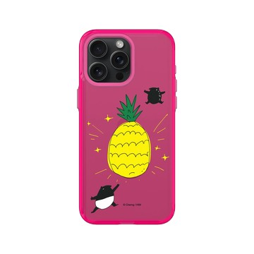 iPhone 15 Pro Max Clear 粉漾桃 - 馬來貘 Laimo - Pineapple