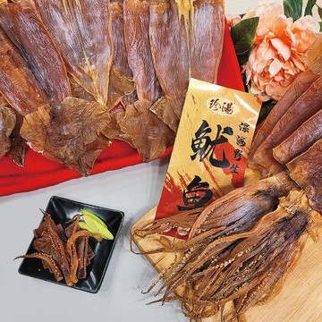 【珍湯】深海野生阿根廷魷魚乾(100克±10%)*3袋