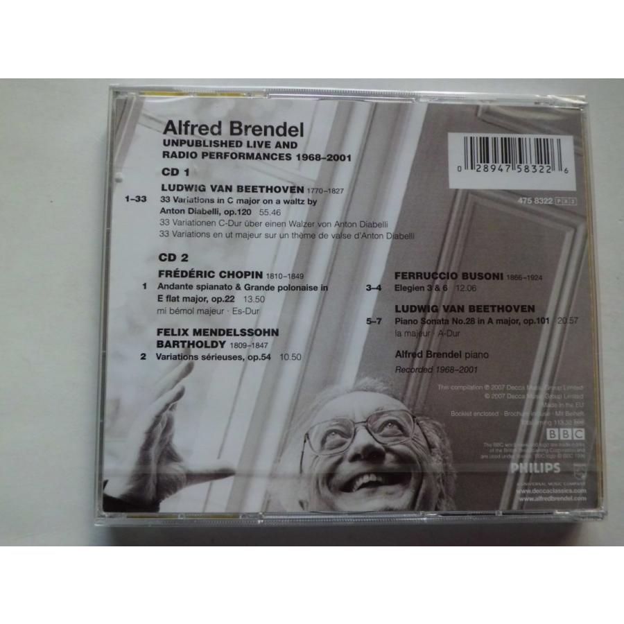 Alfred Brendel   In Recital  1968 2001 CDs    CD