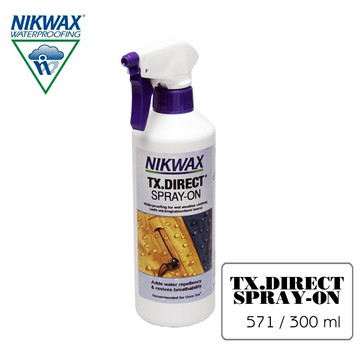 【英國NIKWAX】噴式防水布料撥水劑300ml(571)