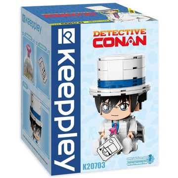 【震撼日式精品】名偵探柯南Detective ~Conan~Qman 啟蒙積木 keepplay 名偵探柯南公仔 怪盜基德*46869