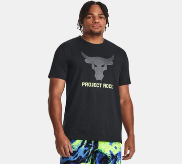 [UA]男 PJT ROCK BRAHMA BULL 夜訓計畫 短袖T-Shirt-優惠商品