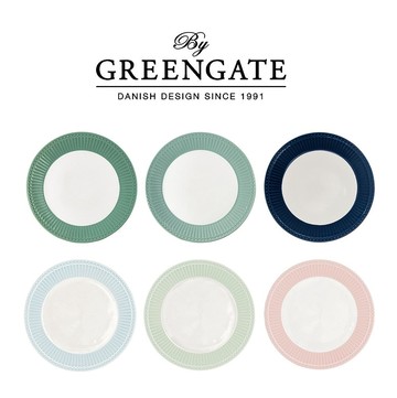 WUZ 丹麥GreenGate Alice系列 餐盤 23cm 多款