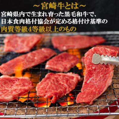 ふるさと納税 三股町 宮崎牛(ウデ、モモ、バラ、肩ロース)の焼肉と宮崎県産和牛小間切れ　総量約1.9kg