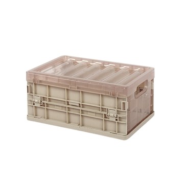 【dayneeds】折疊收納箱_小_2入_三色可選(折疊箱/收納箱)卡其色