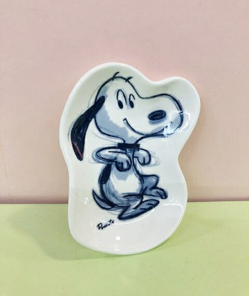 【震撼精品百貨】史奴比Peanuts Snoopy  SNOOPY小碟子/醬油碟-踩#86288 震撼日式精品百貨