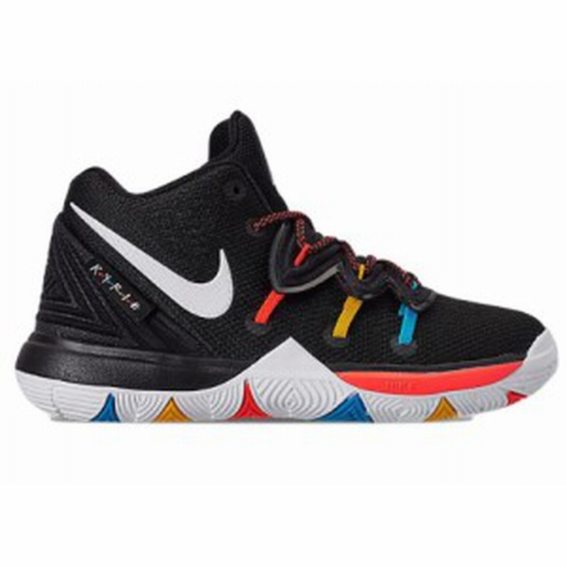 ナイキ キッズ ジュニア カイリー５ Nike Kyrie 5 Ps Friends バッシュ Black White Bright Crimson ミニバス 通販 Lineポイント最大1 0 Get Lineショッピング