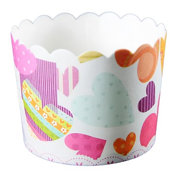 Ideal Wrapping 毅典 挺口杯50入-愛心(50mm*45mm)  1入  50入