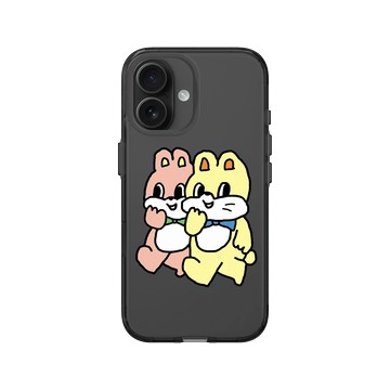 iPhone 16 Clear (相機按鈕) 酷墨灰 - Noiinoii - 賊笑雙仔