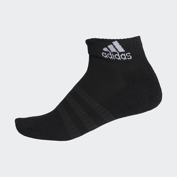ADIDAS 襪子 黑色 毛巾底 厚底 腳踝襪 短襪 DZ9368