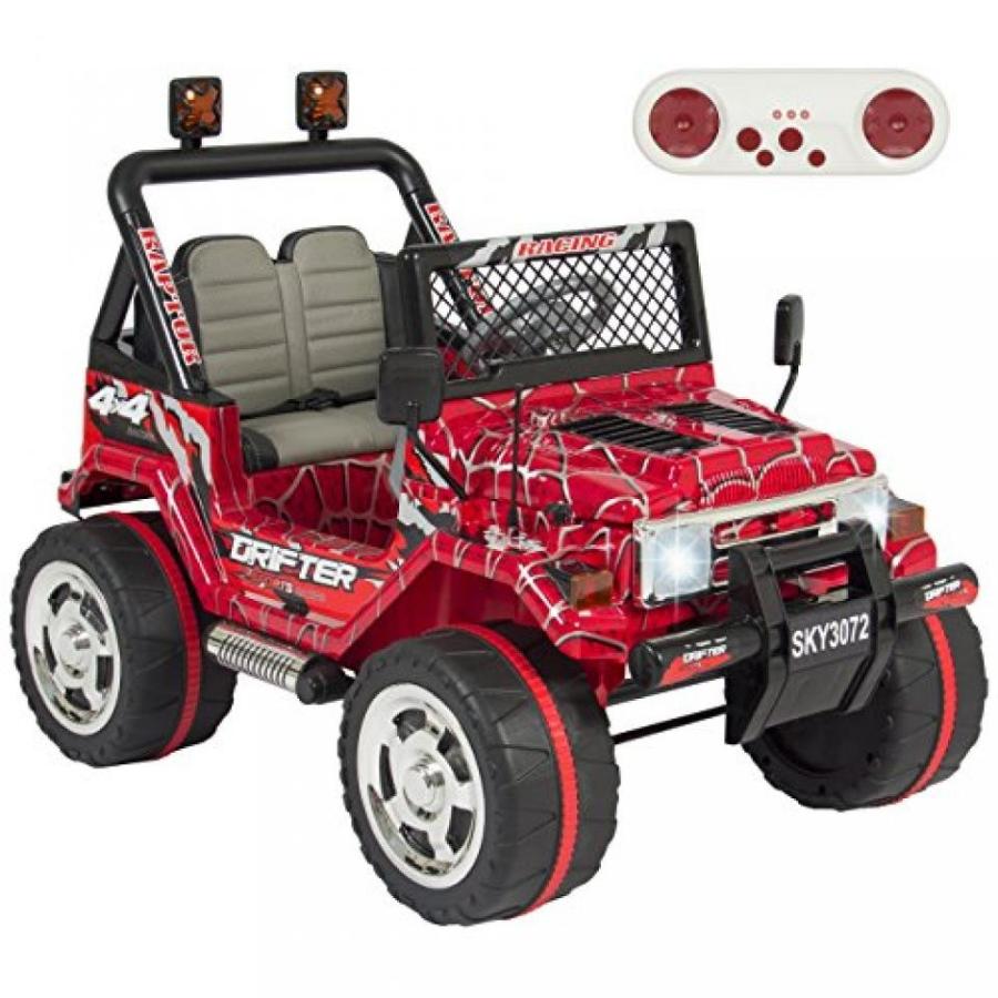 電子おもちゃ Best Choice Products 12V Ride On Car W Remote Control, Red