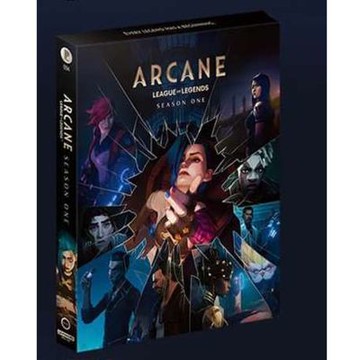 奧術 英雄聯盟 Arcane 第一季 3 4K + BD Bonus 四碟鐵盒版