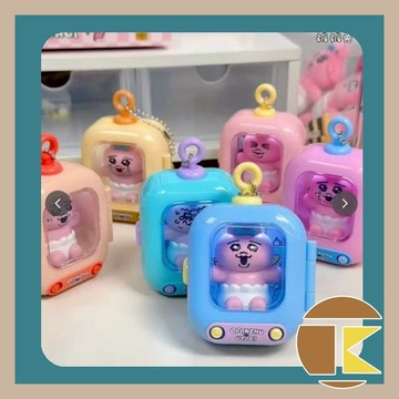 【12月預購】TOP TOY 褲褲兔 電子手帳積木 公仔 玩具 盒玩 盲盒 一中盒6入 愛蛋客