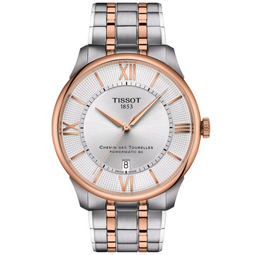 TISSOT 官方授權 杜魯爾系列 經典羅馬機械腕錶 錶 手錶 送禮 / T1394072203800 / T139.407.22.038.00