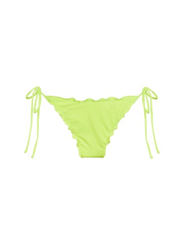 MC2 Saint Barth Woman Fluo Yellow Cheeky Swim Briefs Miami