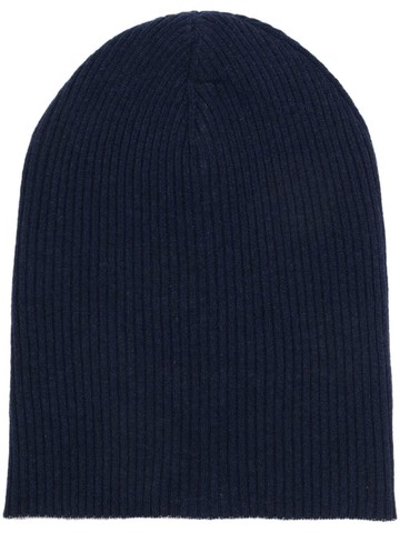 Brunello Cucinelli - cashmere beanie hat - men - Cashmere - L - Blue