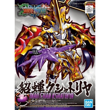 (BANDAI)組裝模型 SD鋼彈 BB戰士 三國創傑傳 貂蟬剎帝利 09 (模力虹)